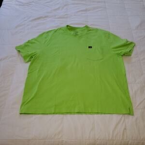 Wrangler xxl mens riggs workwear green tee
